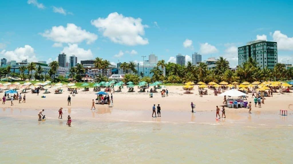 João PessoaFlat Beira Mar Em Tambau - Jpアパートメント エクステリア 写真